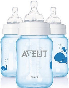 Philips Avent Set De 3 Teteros Clásicos De 9oz / 260ml