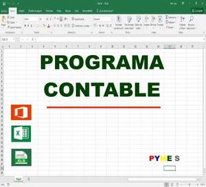 Programa Excel Contabilidad