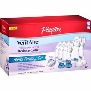 Set De 5 Teteros Playtex - Totalmente Nuevos