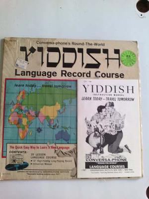 Idiomas Yiddish Lp 33 Y Un Cd Mp3 Oferta Remate