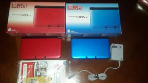Nintendo 3ds Xl En Azul Y Rojo Nuevos