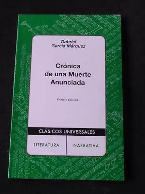 Novela Crónica De Una Muerte Anunciada