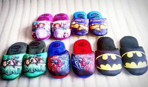 Pantuflas Zapatos Minion Batman Spiderman Princesa Sofia