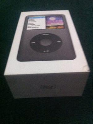 Caja Original Ipod Classic 160gb Negro Con Todos Sus Manual