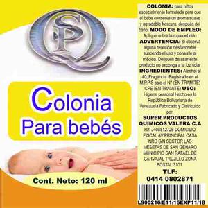 Colonias De Bebe 135cc