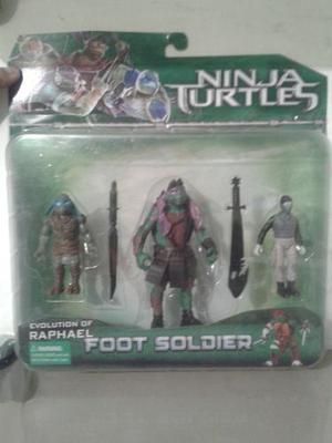 Figuras Tortugas Ninja En Blister Donatelo Rafael Oneil