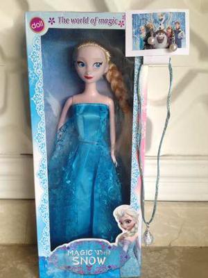 Muñeca Elsa De Frozen Con Obsequio