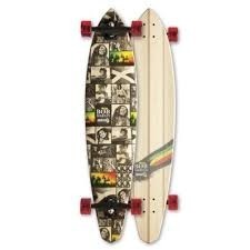 Patineta Longboard Sector 9 Gravity Diseño De Bob Marley