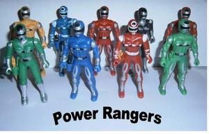 Power Rangers De Plastico