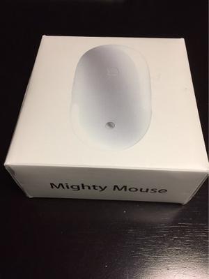 Ratón Mighty Mouse + Forro Silicona - Apple