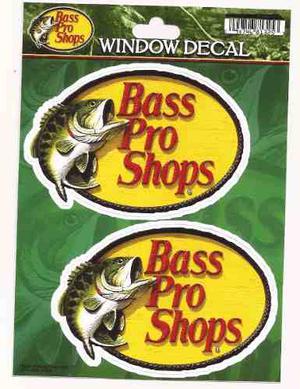 Calcomanias Bass Pro Shops