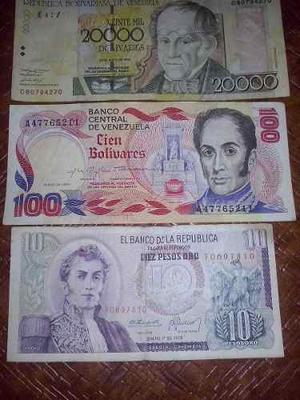 Combo Billetes Fuera Circulación