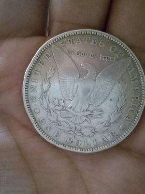 Moneda De Plata Un Dólar De 