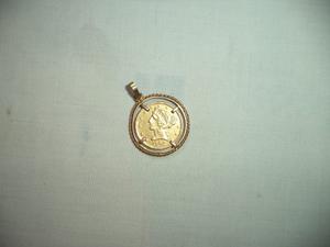 Moneda Morocota De Oro 