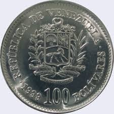 Vendo Monedas 100 Bolivares  Tengo Veinte Piezas