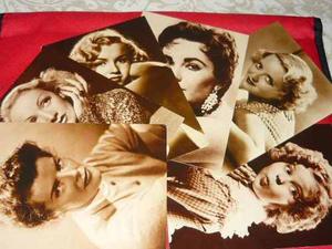 Antiguas Postales Con Fotos De Actrices Famosas De Hollywood