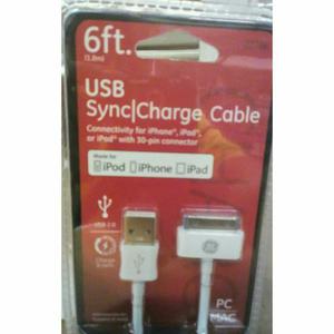 Cable Iphone,ipod,ipad 3pie 30 Pines 1,8 Mts General Elec