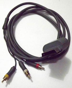 Cable Original Audio-video Rca Xbox 360 Fat/arcade