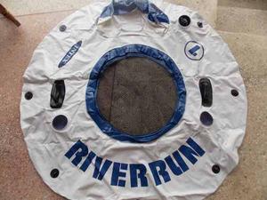 Flotador Silla Inflable Intex River Run 135cm+ Porta Vasos