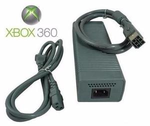 Fuente De Poder + Cable De Audio Y Video Xbox 360 Original