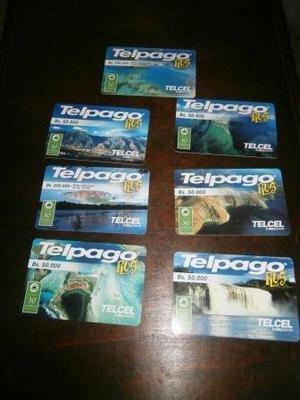 Tarjetas Telefónicas Telcel.