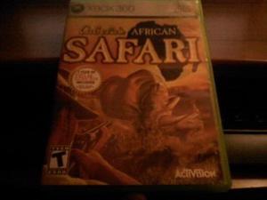 Video Juego African Safari Para Xbox 360.