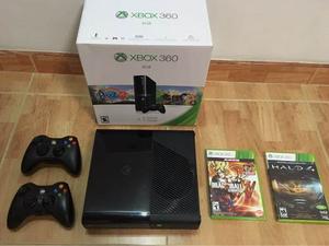 Xbox 360 Con 2 Controles Y 2 Juegos Como Nuevo.