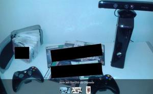Xbox 360 Slim 250 Gb Chipeada 2 Controles
