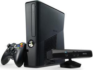 Xbox 360 Slim 4gb+2controles+kinect+4juegos Orginales