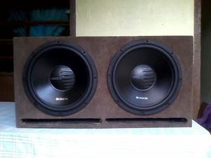 Bajos Orion 15 Pulgadas 650 Rms  Watt. Doble Bobina