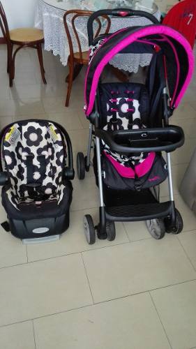 Coche Corral Y Porta Bebe Evenflo