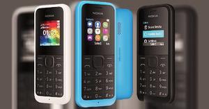 Telefono Nokia 105 Doble Sim Mp3 Camara Flash Liberado