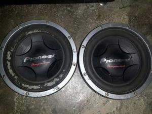 Vendo O Cambio Bajos Pioneer 12 Doble Bobina  Watts