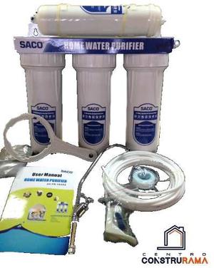 Filtro Purificador Agua Osmosis Inversa Completo Saco