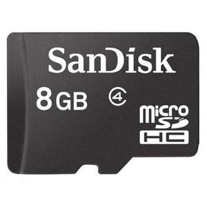 Memoria Micro Sd Sandisk De 8gb Para Blackberry Nokia 