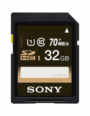 Memoria Sony 32gb Class 10 Uhs-1 Sdhc Up To 70mb/s