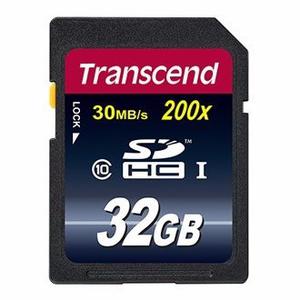 Memoria Transcend Sd 32gb 30 Mb/s 200x Clase 10 Ultra