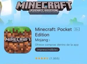 Minecraft Pocket Edition Iphone - Ipad
