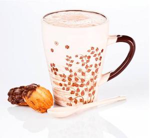 Mugs / Tazas Cafe Con Cucharilla Le Gourmet Envio Gratis