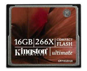 Tarjeta Memoria Kingston Cf Profesional 16gb 266x Mac Pc