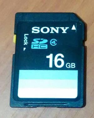 Tarjeta Sd Sony 16 Gb