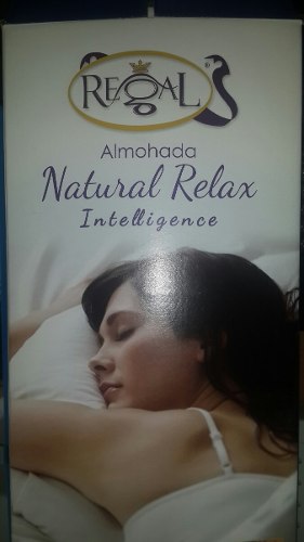 Almohada Regal Natural Relax Soporte Firme 100% Algodón.