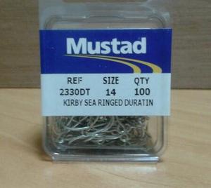 Caja 100 Anzuelos Mustad #% Original.