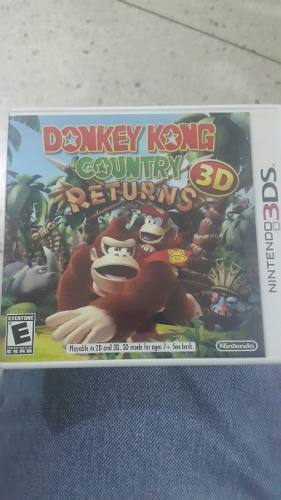 Donkey Kong Country Returns 3d Para Nintendo 3ds