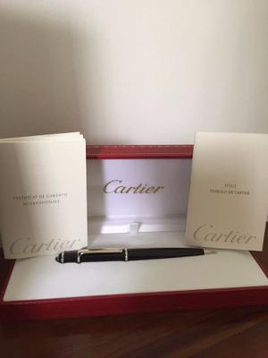 Boligrafo Cartier Diabolo Nuevo Con Su Certificado