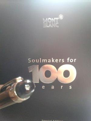 Boligrafo Mont Blanc Soulmakers For 100 Years Original