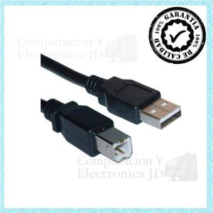 Cable Usb 2.0 Para Impresora Universal Epson Hp Samsung
