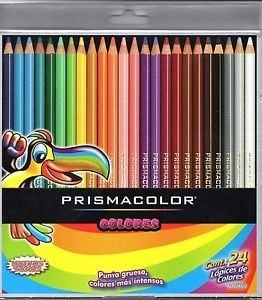 Caja De Prismacolor De 24 Colores.