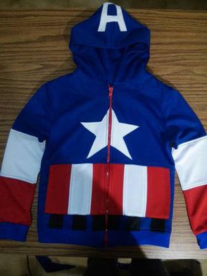 Chaqueta Del Capitán América Talla 2