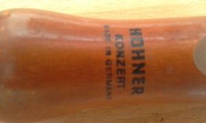 Flauta Dulce Marca Hohner Made In Germany De Madera
